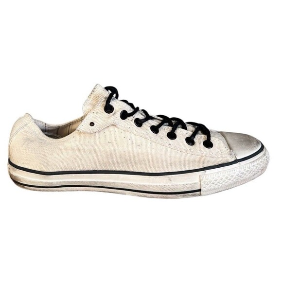 Converse X John Varvatos Cream Cap Toe Sneakers Men’s Size 12 142951C - Picture 5 of 10